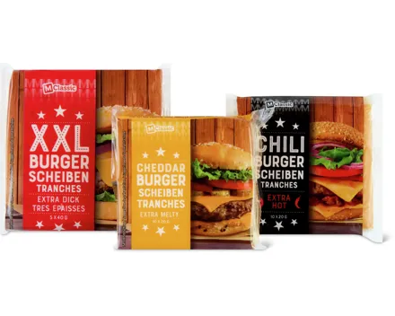 M-Classic Burger Schmelzkäse Scheiben