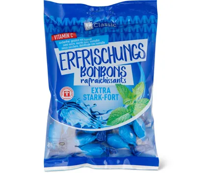 M-Classic Erfrischungsbonbons Extra Stark