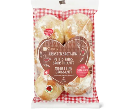 M-Classic Frischback-Krustenbrötchen gekühlt, IP-SUISSE