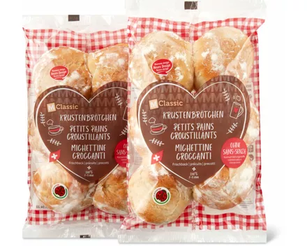 M-Classic Frischback Krustenbrötchen, IP-SUISSE