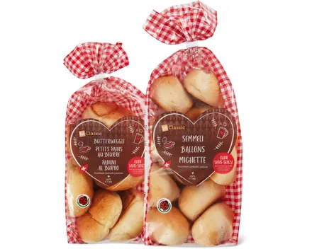 M-Classic Frischback-Semmeli oder -Butterweggli, IP-SUISSE