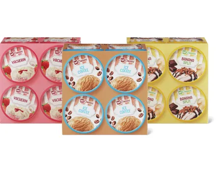 M-Classic Glace-Portionenbecher, 4er-Pack