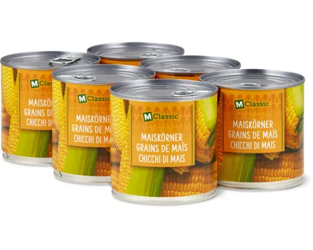 M-Classic Maiskörner, 6er-Pack