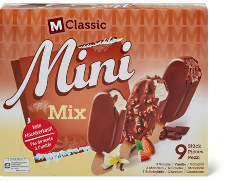 M-Classic Mini Mix Glace-Stängel