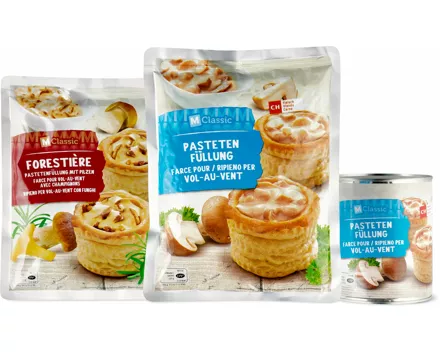 M-Classic Pastetenfüllungen