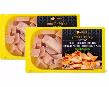 M-Classic Pouletbrust-Geschnetzeltes