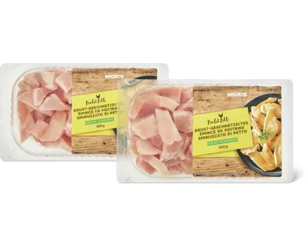 M-Classic Pouletbrust-Geschnetzeltes, Duo-Pack