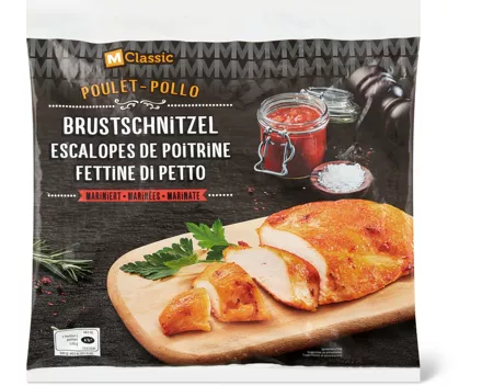 M-Classic Pouletbrustschnitzel mariniert