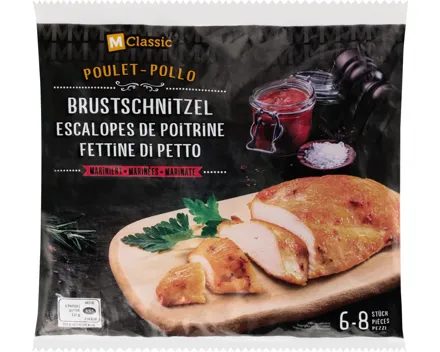 M-Classic Pouletbrustschnitzel mariniert