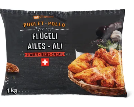 M-Classic Pouletflügeli gewürzt