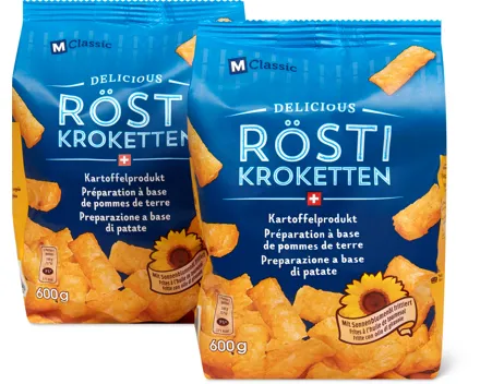 M-Classic-Röstikroketten oder -Pommes Noisettes, Duo-Pack