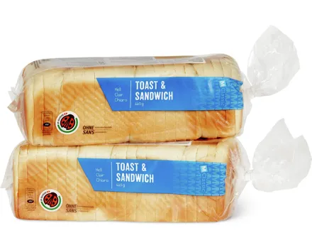 M-Classic Toast & Sandwich, IP-SUISSE, Duo-Pack
