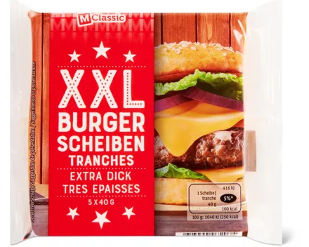 M-Classic XXL Burger Scheiben