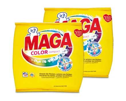 Maga Color Pulver 2x18 Waschgänge