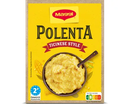 Maggi Polenta Ticinese-Style