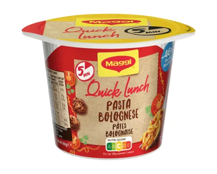 Maggi Quick Lunch Pasta Bolognese