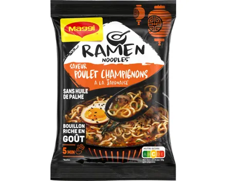 Maggi Ramen Noodles Poulet Champignons