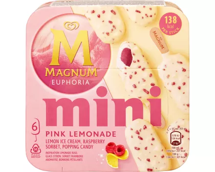 Magnum Euphoria Glace Pink Lemonade mini