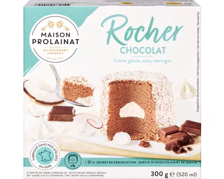 Maison Prolainat Rahmglace Rocher Schokolade