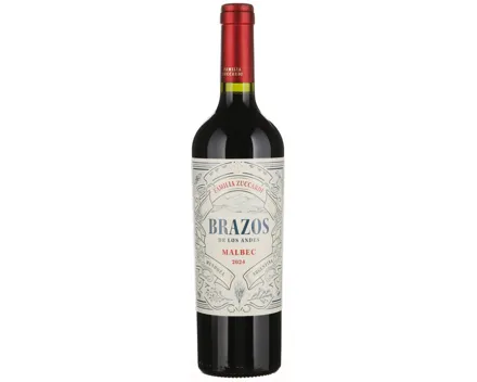 Malbec Mendoza Argentina Brazos de los Andes Familia Zuccardi (2024) – Rotwein, Argentinien (0.75l)