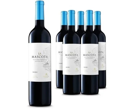 Malbec Mendoza Argentina La Mascota 6x 75cl (2023) – Rotwein, Argentinien (0.75l)