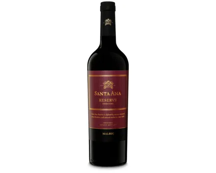 Malbec Mendoza Reserve Santa Ana (2024) – Rotwein, Argentinien (0.75l)