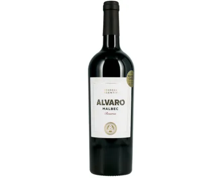 Malbec Reserva Mendoza Argentina Alvaro (2022) – Rotwein, Argentinien (0.75l)