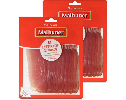 Malbuner Landrauchschinken 2x 120g