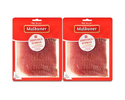 Malbuner Landrauchschinken 2x120g