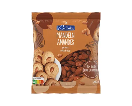 Mandeln ganz