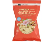Mandeln gehobelt