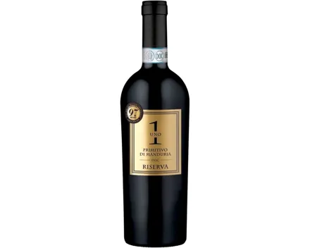 Manduria DOP Primitivo Uno Riserva Masseria la Volpe (2021) – Rotwein, Italien (0.75l)