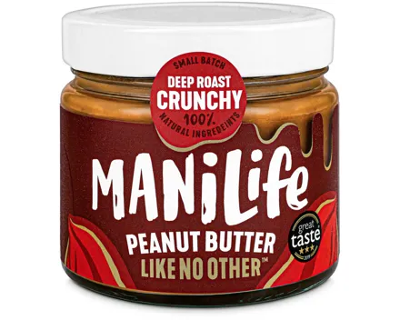 ManiLife Peanut Butter Deep Roast Crunchy