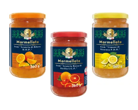 Marmelade aus Zitrusfrüchten