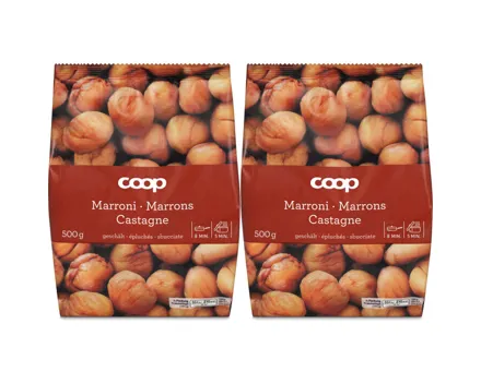 Marroni geschält 2x 500g