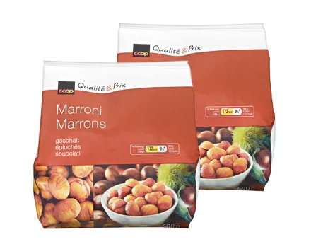 Marroni geschält 2x500g