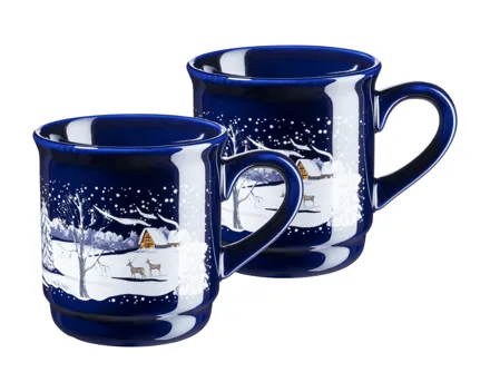 Mäser Weihnachtsmarkt-Tasse, 2er