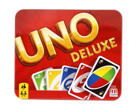 Mattel Games UNO Deluxe Metallbox