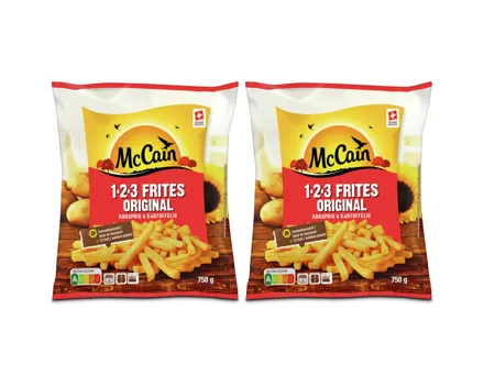 McCain Frites 1.2.3 2x 750g
