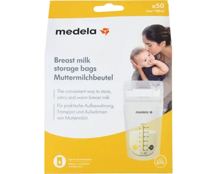 Medela Muttermilchbeutel, 50 Stück