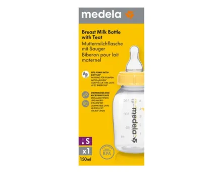 Medela Muttermilchflasche mit Sauger S 150ml