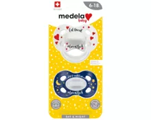 MEDELA Nuggi Day & Night, 6-18 Monate, Unisex Duo