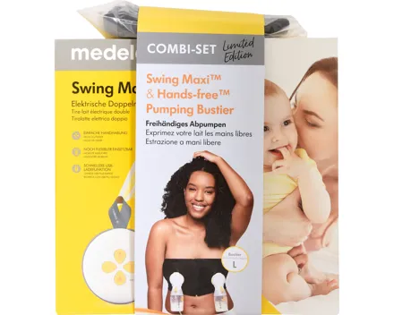 Medela Swing Maxi Milchpumpe & Hands-free BH L