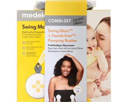 Medela Swing Maxi Milchpumpe & Hands-free BH M
