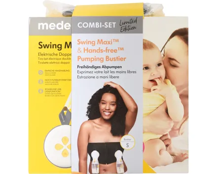 Medela Swing Maxi Milchpumpe & Hands-free BH S