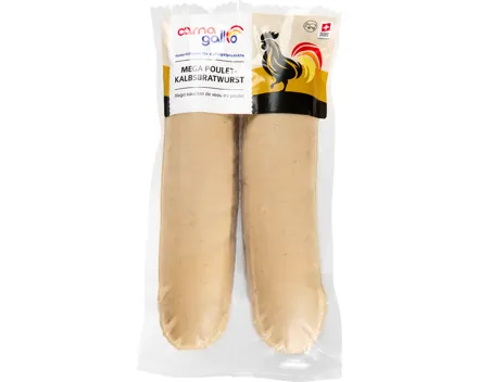 Mega Poulet-Kalbsbratwurst