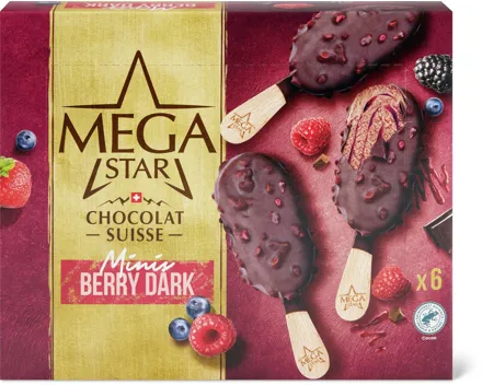 MegaStar Mini Berry Dark Glace-Stängel