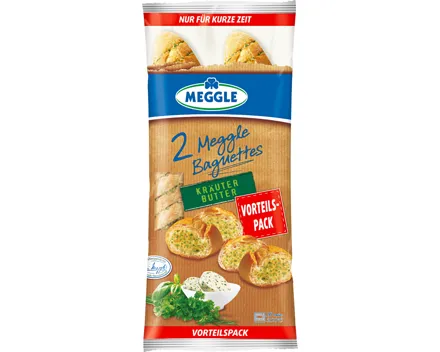 Meggle Baguette mit Kräuterbutter