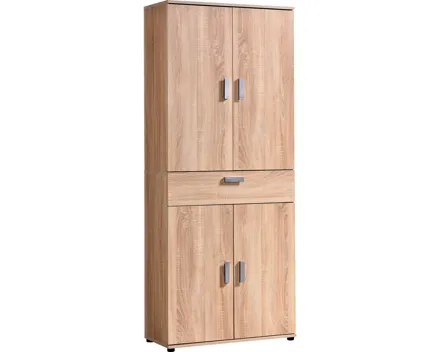 Mehrzweckschrank Kreta 5 Dekor Eiche Sonoma 75 x 184 x 35 cm