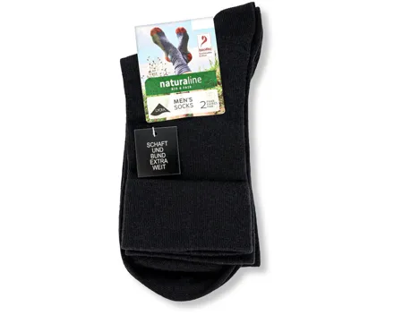 Men's socks Relax Duo 40-42 schwarz